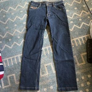 Prana men’s Bridger Jean straight leg 30 x 32 L denim blue